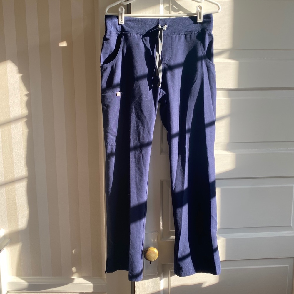 FIGS Cade Navy Blue Cargo Pant S